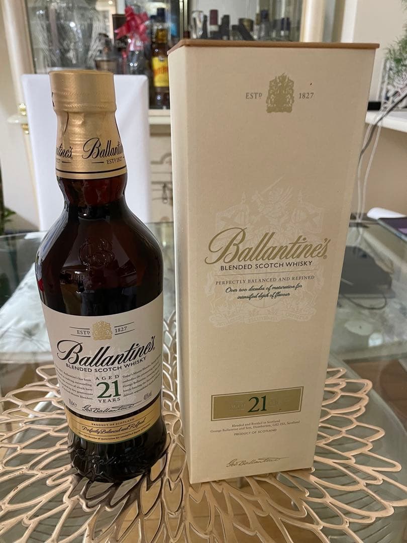 値下げ:Ballantine's 21年 ウイスキー 700ml