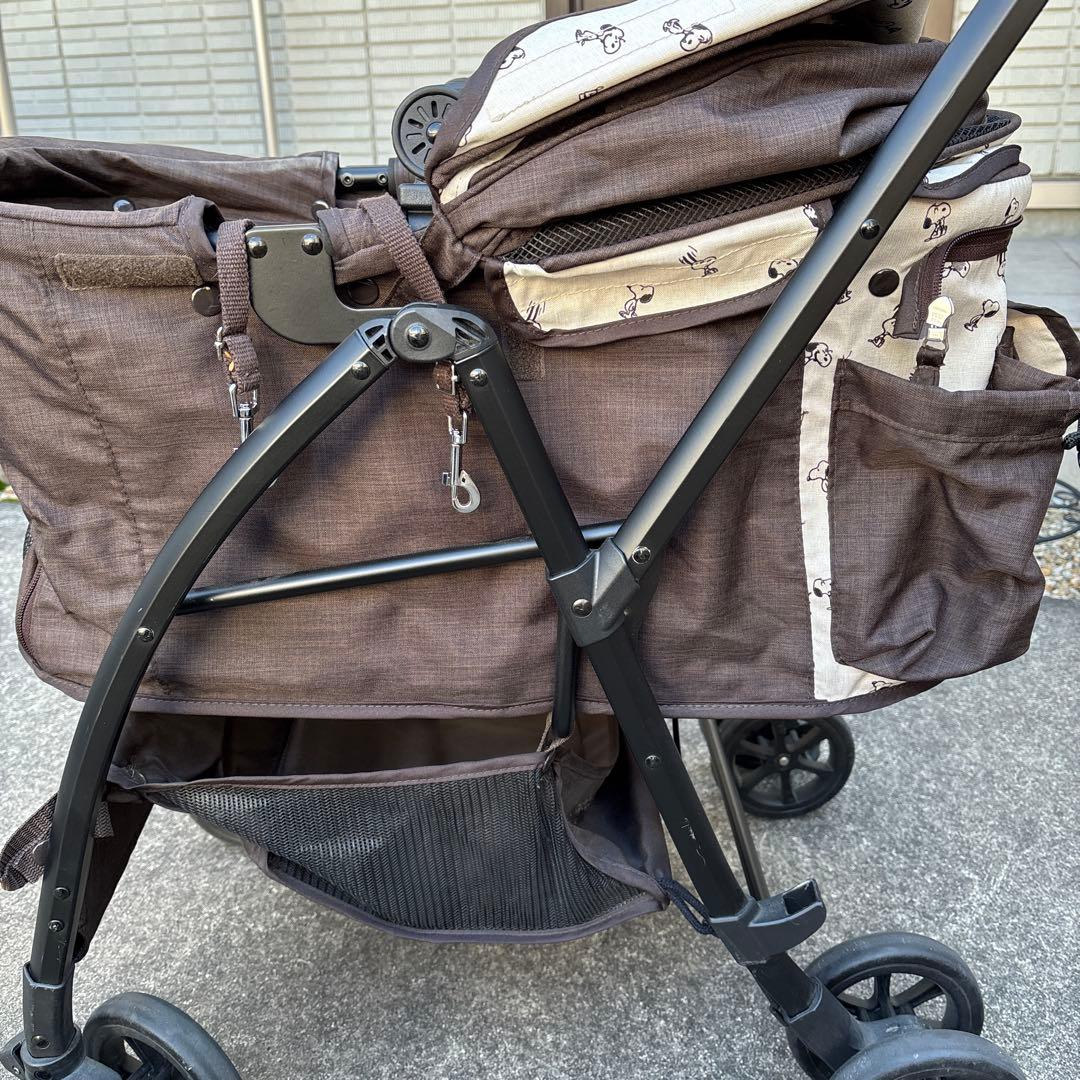 ペットパラダイス　スヌーピー ペットカート　中古