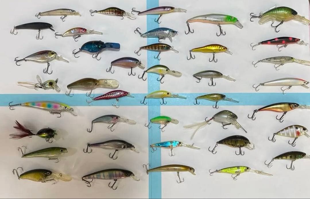 バス釣り引退セット、ルアーＮｏ．1