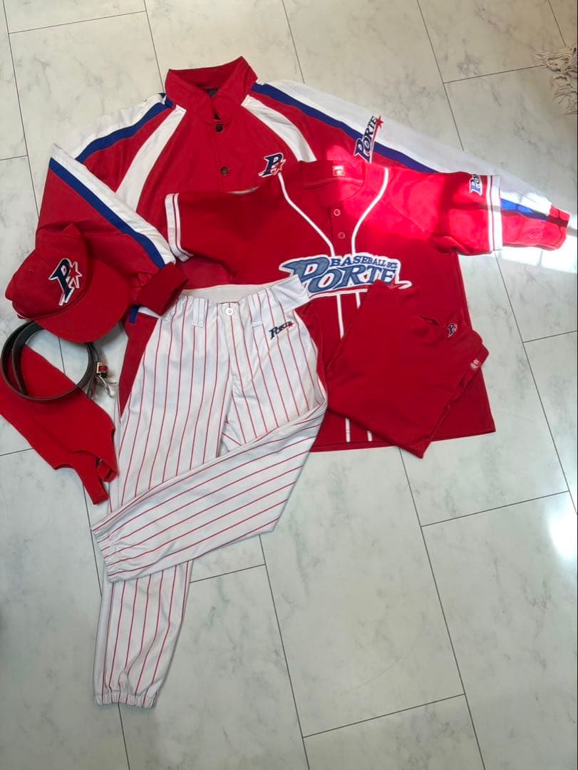 ポルテ ユニフォームセット POLTE ベースボールスクール 野球クラブ