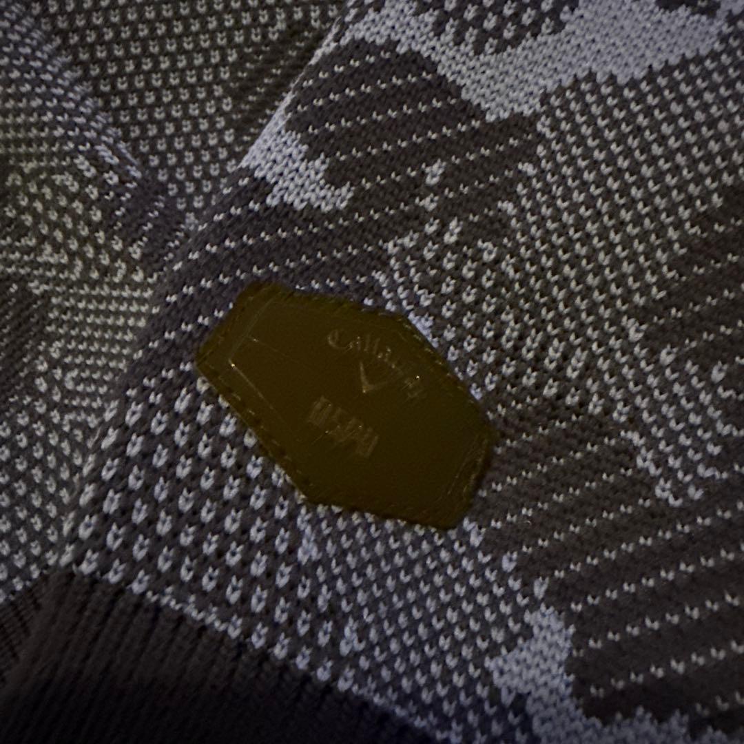 Callaway 青 迷彩 セーター