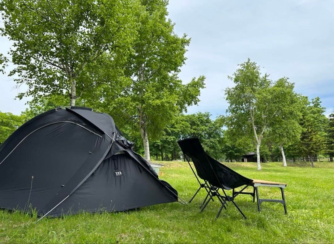 ムラコBLACK BEAK 4P ブラックテント