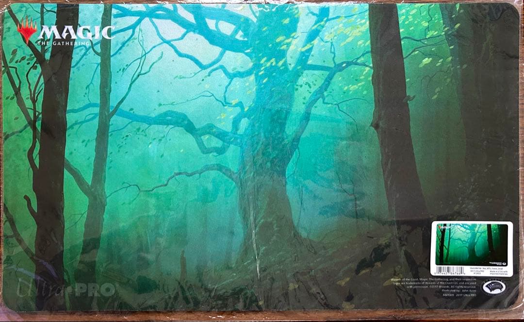 unstable /森　mtgプレイマット