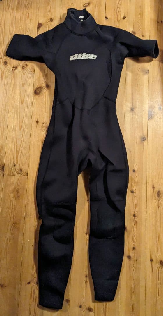 d-life シーガルコンチネンタルウェットスーツ ブラック ML 3mm