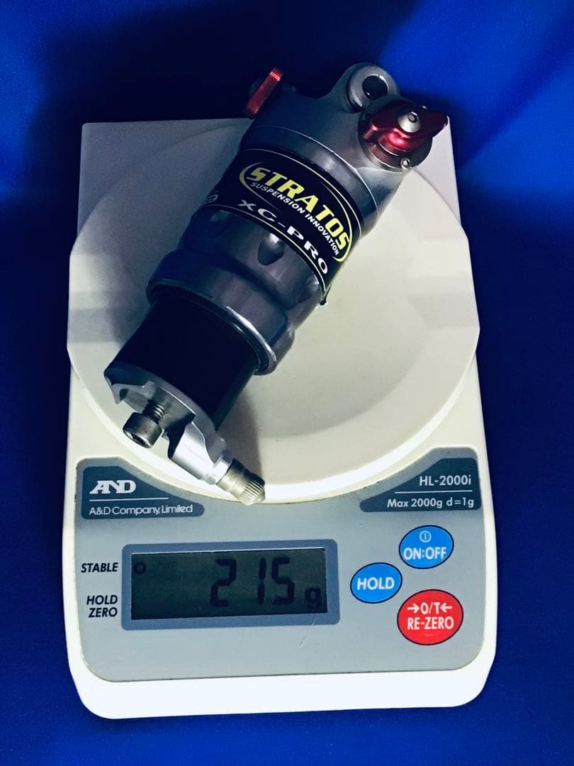 MTB レース向き STORATOS リアショック XC-PRO 165-45