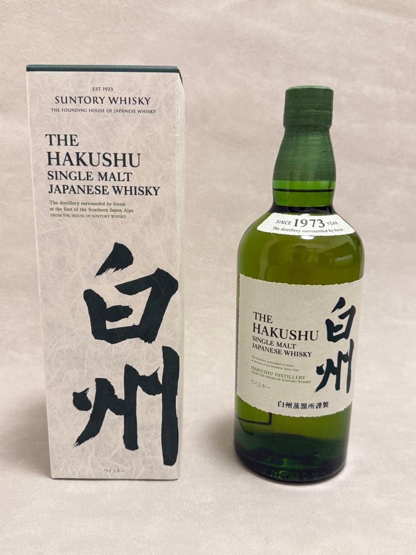 白州 シングルモルトウイスキー 700ml 箱付き