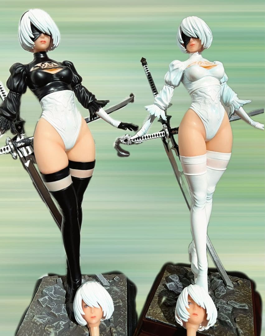 NieR ヨルハ二号 フィギュア 2B 戦闘服 2個セット