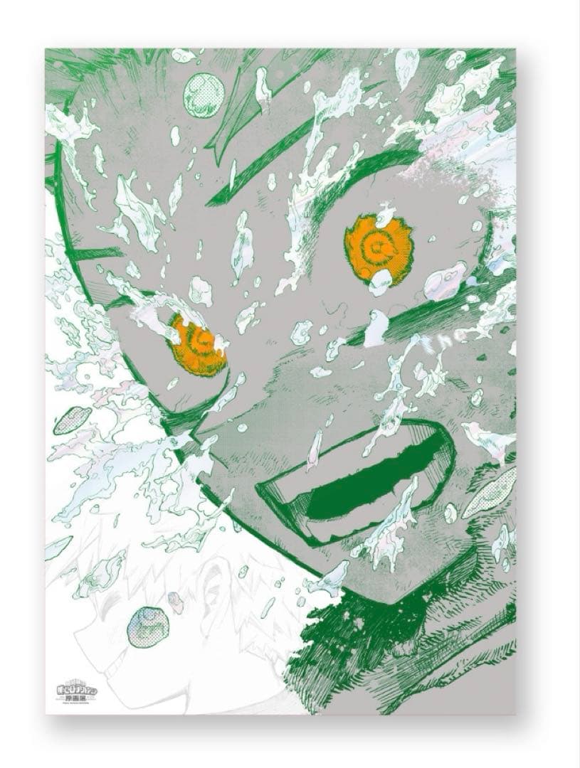 ヒロアカ 原画展 A2アートポスター2枚セット ×2