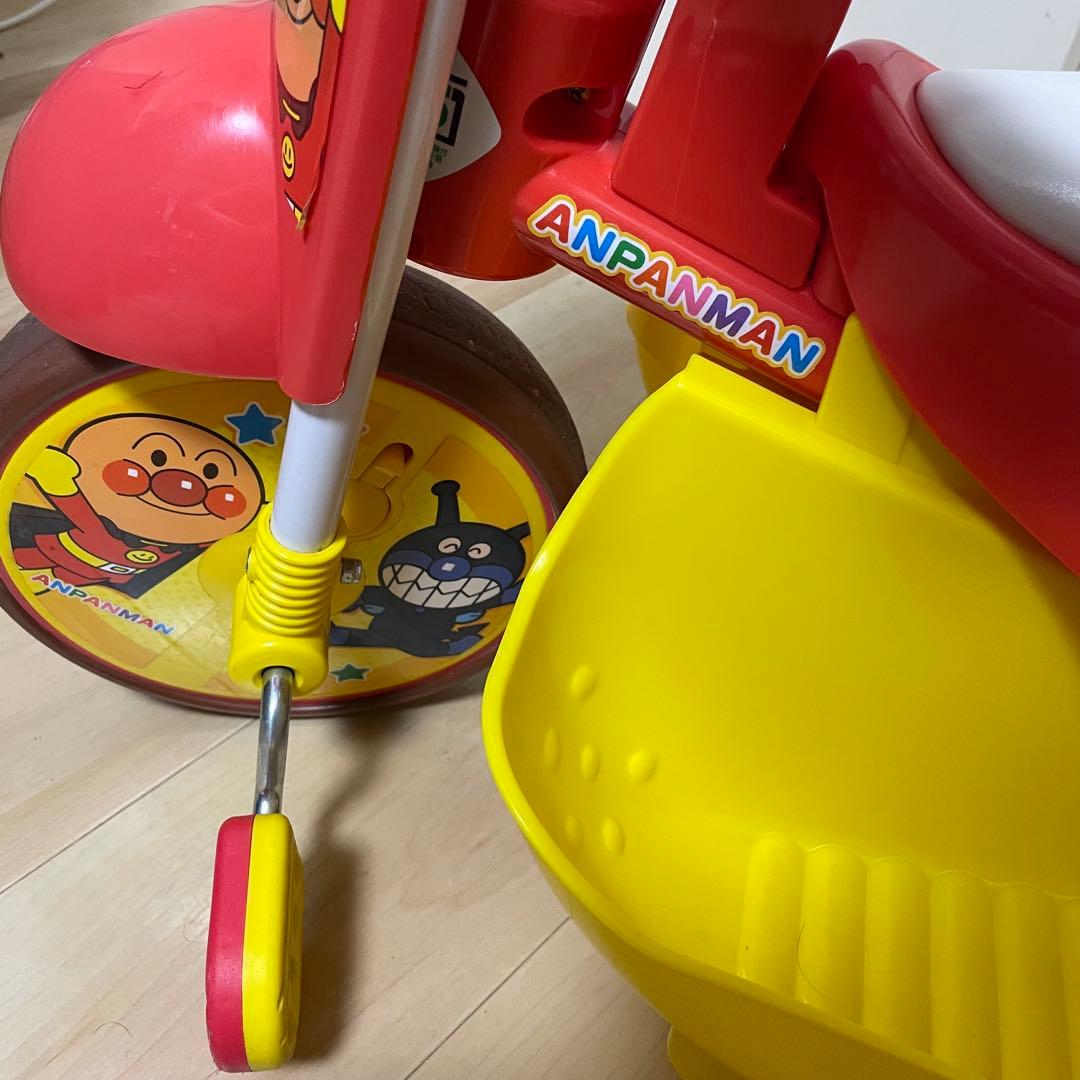 【取説/箱有り】三輪車 アンパンマン アドバンス GOO! S