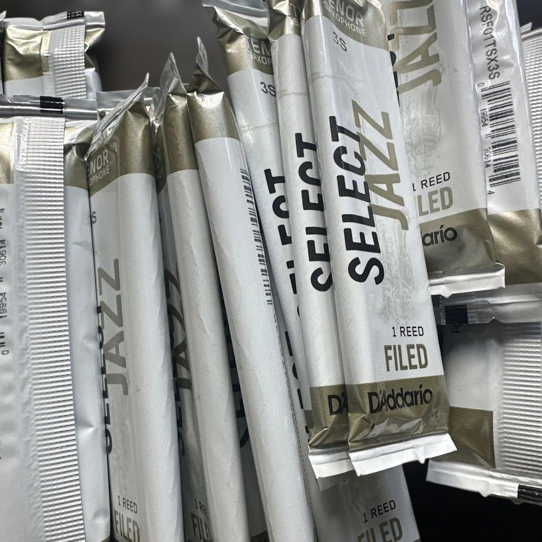 D'Addario SELECT JAZZ 3号リード 25枚