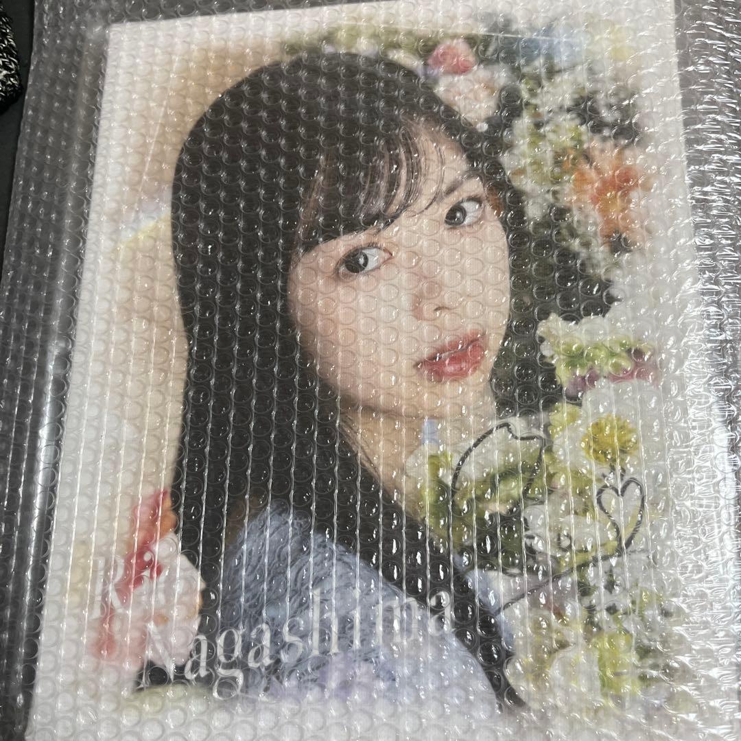 乃木坂　のぎbox キャンバス　直筆　長嶋凛桜