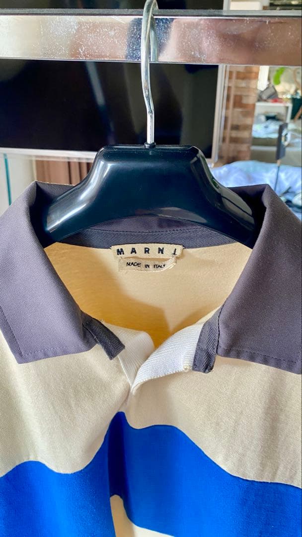 MARNI ストライプラガーシャツ