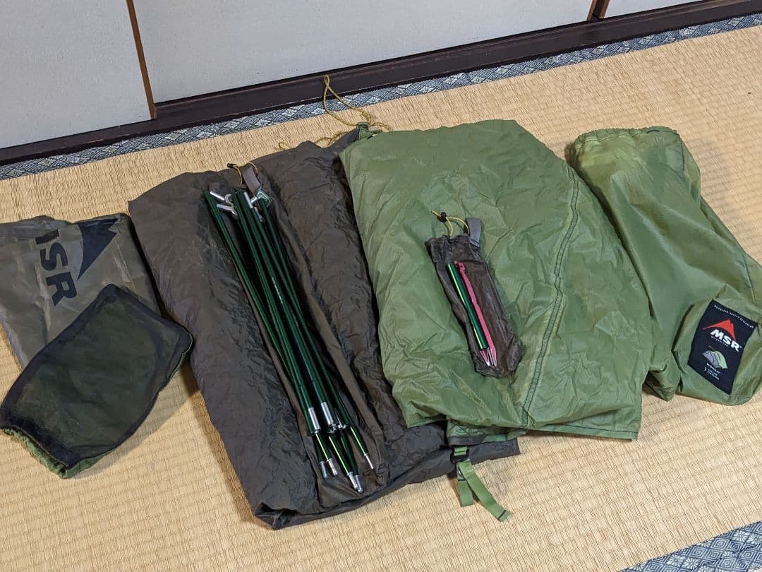 MSR 登山用テント HUBBA 　1人用テント