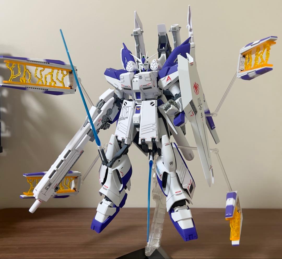 MG RX-93-ν2 Hi-νガンダム HWS +ファンネルエフェクトパーツ