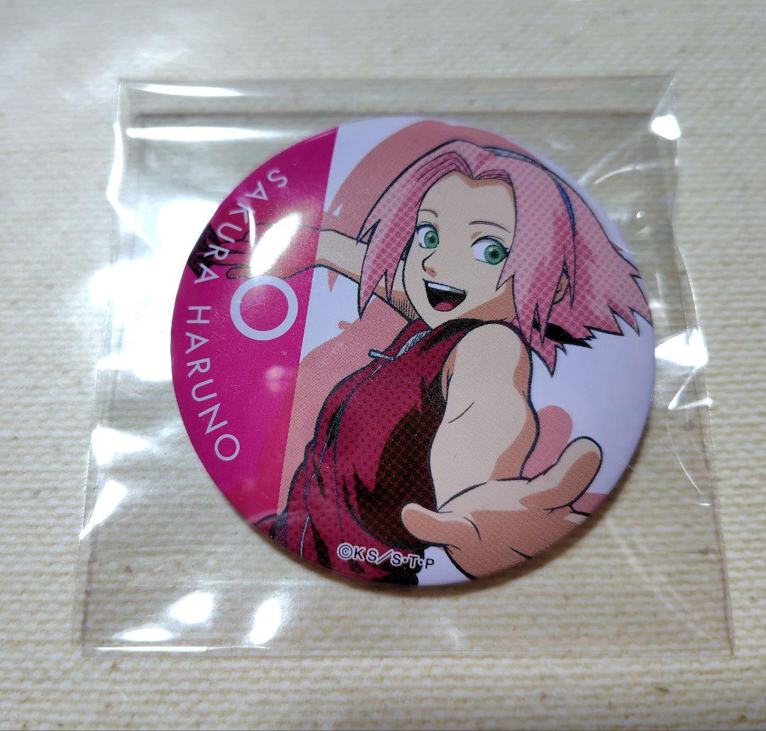 NARUTO　限定　缶バッジ　サクラ