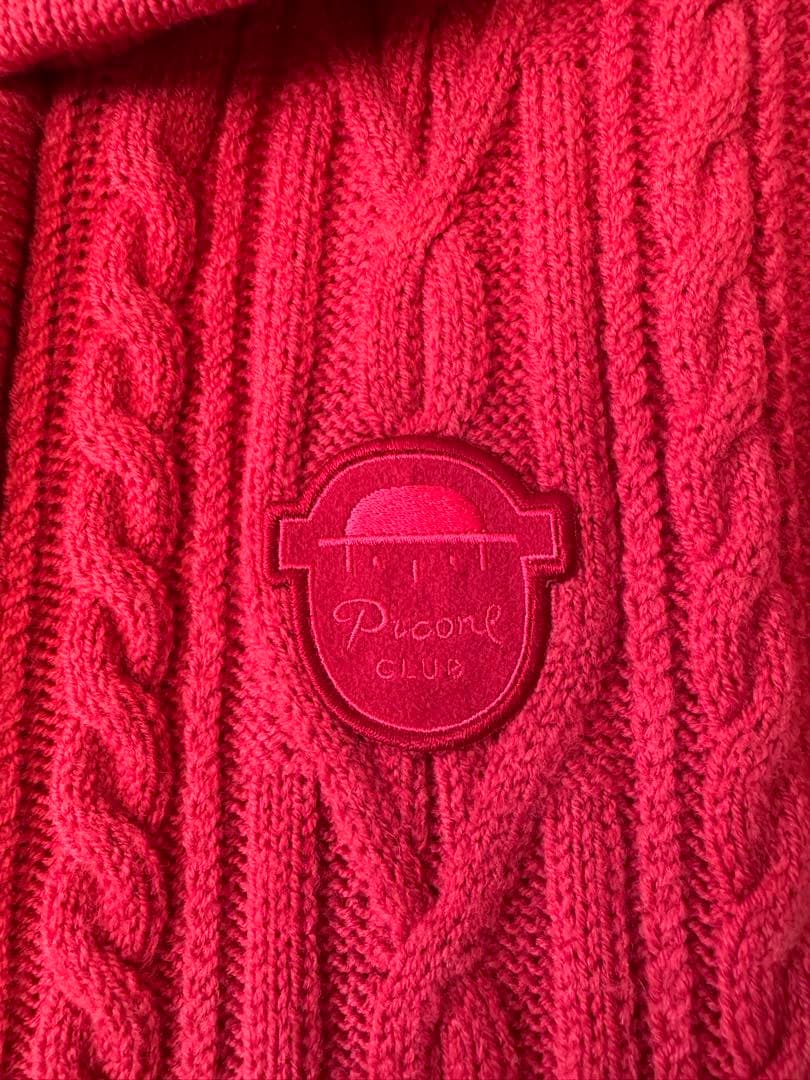 Picone レディース ベスト レッド サイズI 39000円プラス➕税