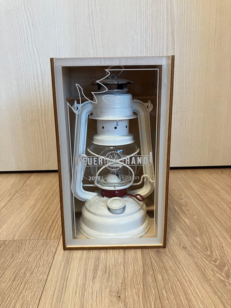 希少　FEUERHAND 2019年　日本限定色オイルランタン　ホワイト×レッド