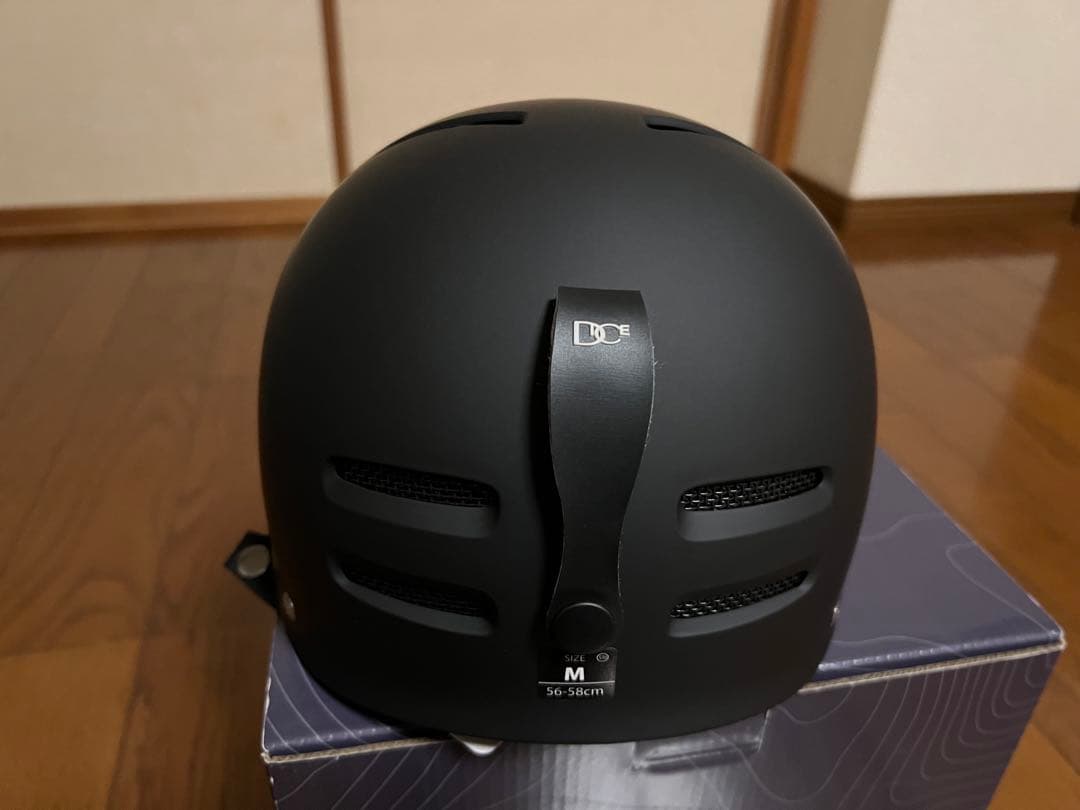 ダイス　ヘルメット　Mサイズ マットブラック　D5 耳当てなし