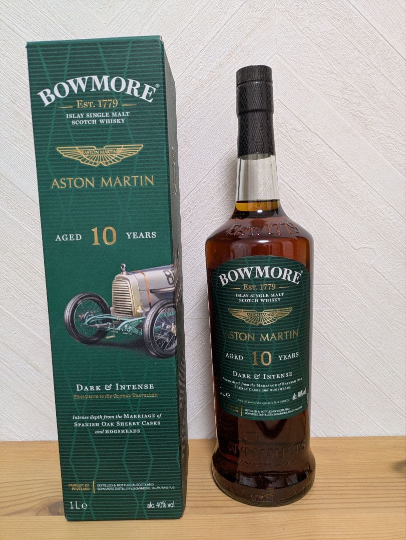 【正規品・未開封】BOWMORE ASTON MARTIN 10年 1L