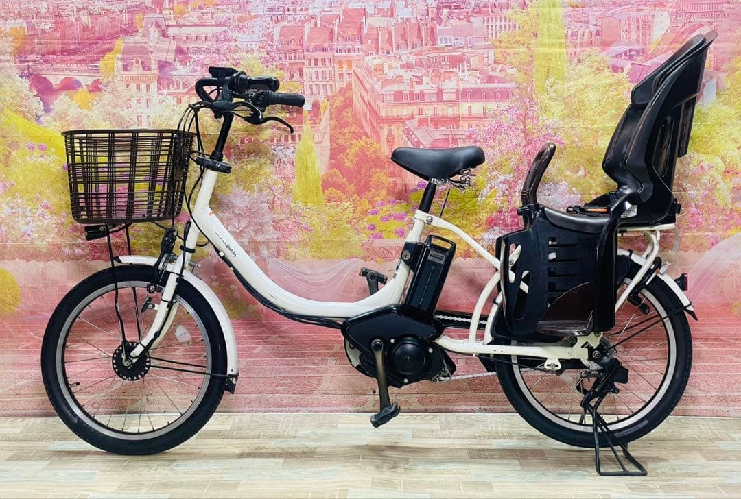 ZK3373 電動自転車 ヤマハ パスバビー 子供乗せ 20インチ 送料無料