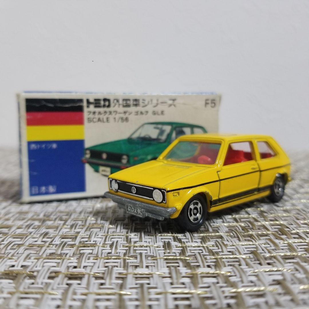 トミカ　青箱　No.F5 フォルクスワーゲン ゴルフ GLE　日本製