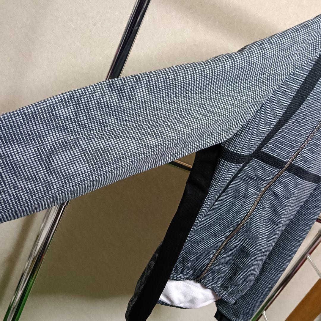 カペルミュール 千鳥柄 裏起毛 プレミアムジャケット 長袖ジャージ／M