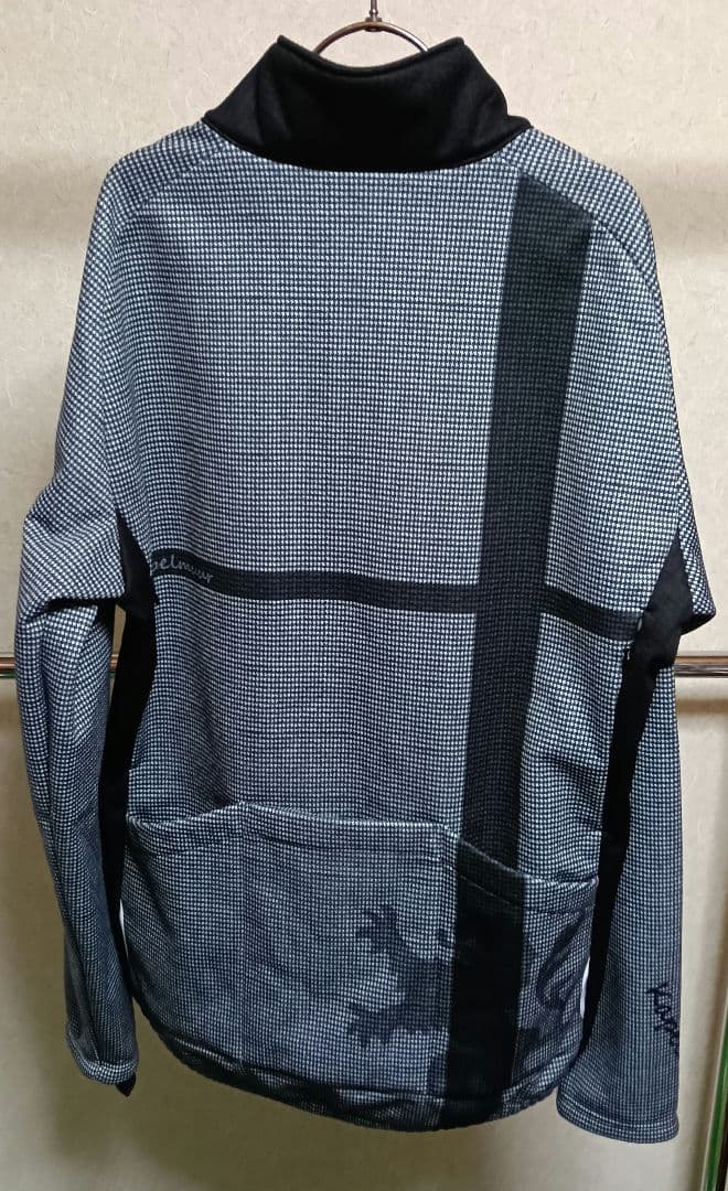 カペルミュール 千鳥柄 裏起毛 プレミアムジャケット 長袖ジャージ／M