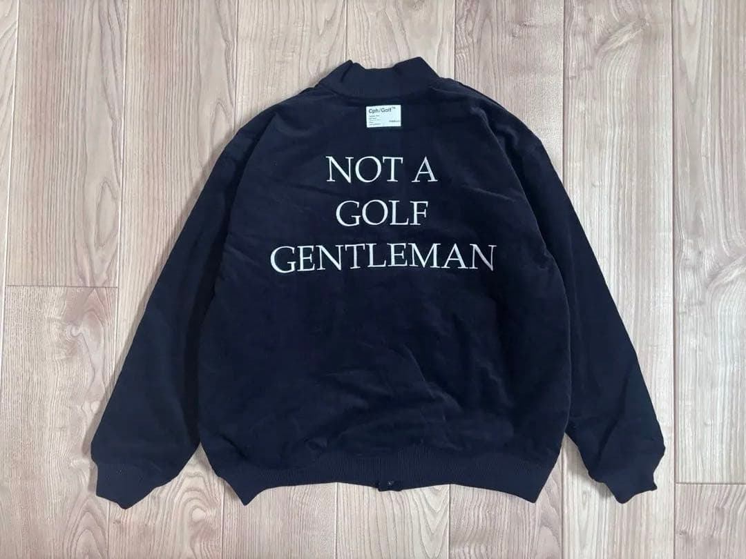 コーデュロイ中綿ジャケット　ブラック　M