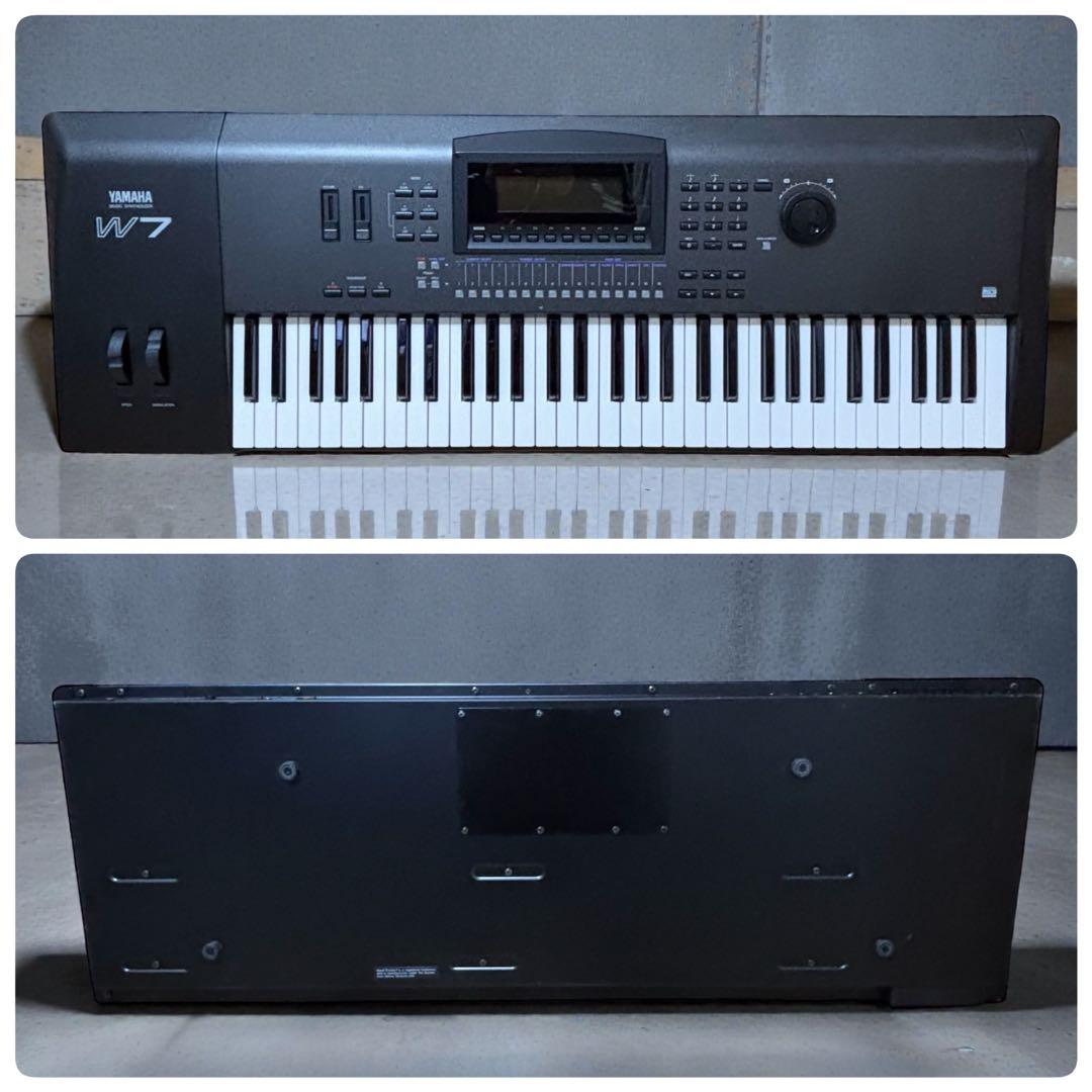 【専門店確認】YAMAHA W7 シンセ 61鍵 動作品 美品