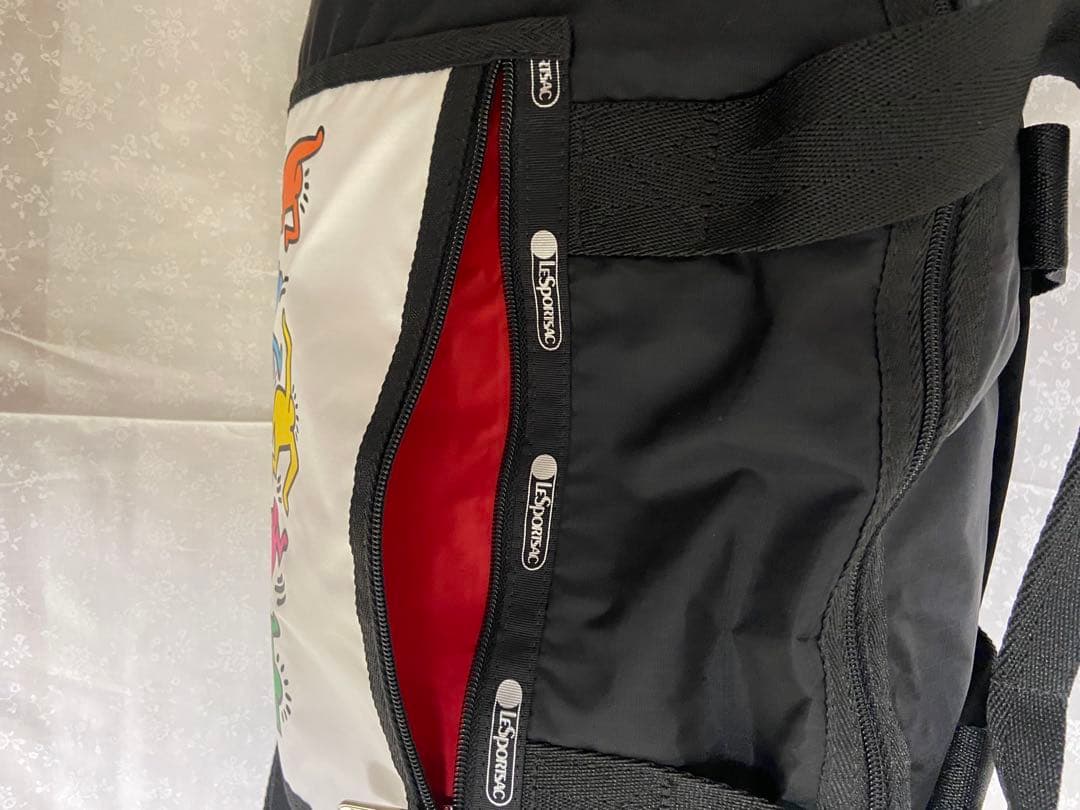 レスポ×キースヘリング　ボストンバッグ　レスポメモ帳のおまけ付き