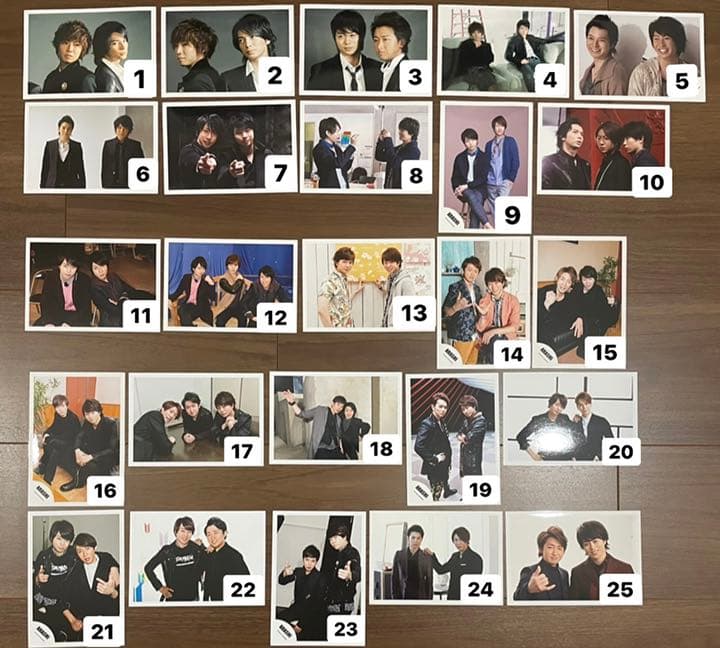 嵐 公式写真 混合 松本潤 櫻井翔 大野智 二宮和也 相葉雅紀