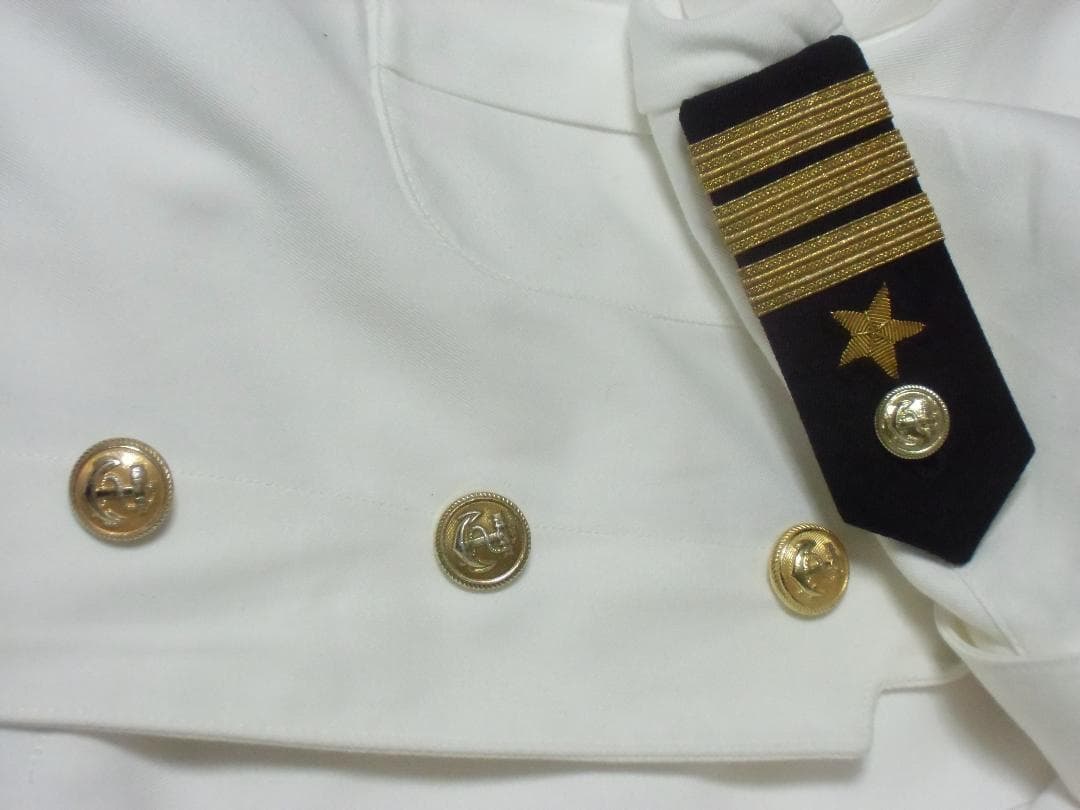 BWドイツ軍/連邦軍＊海軍＊少佐＊ホワイトジャケット（実物）
