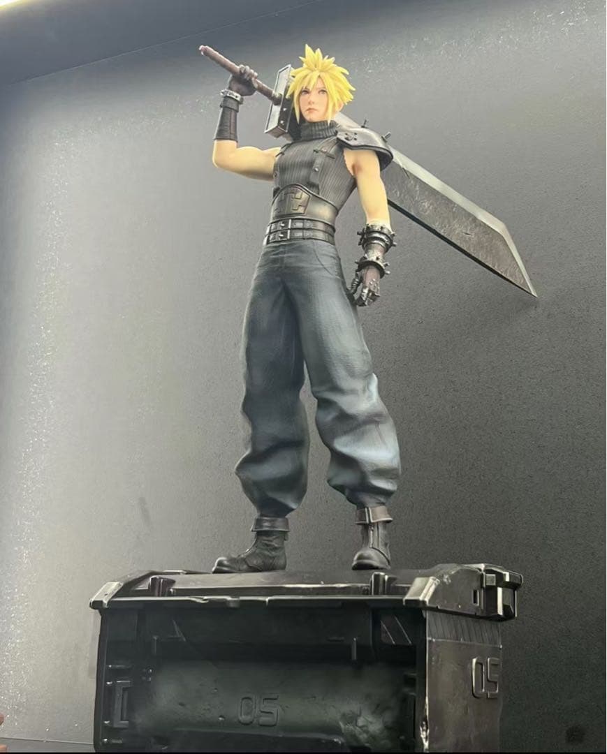 ファイナルファンタジー Ⅶ FA クラウド フィギュア ガレージキットスタチュー