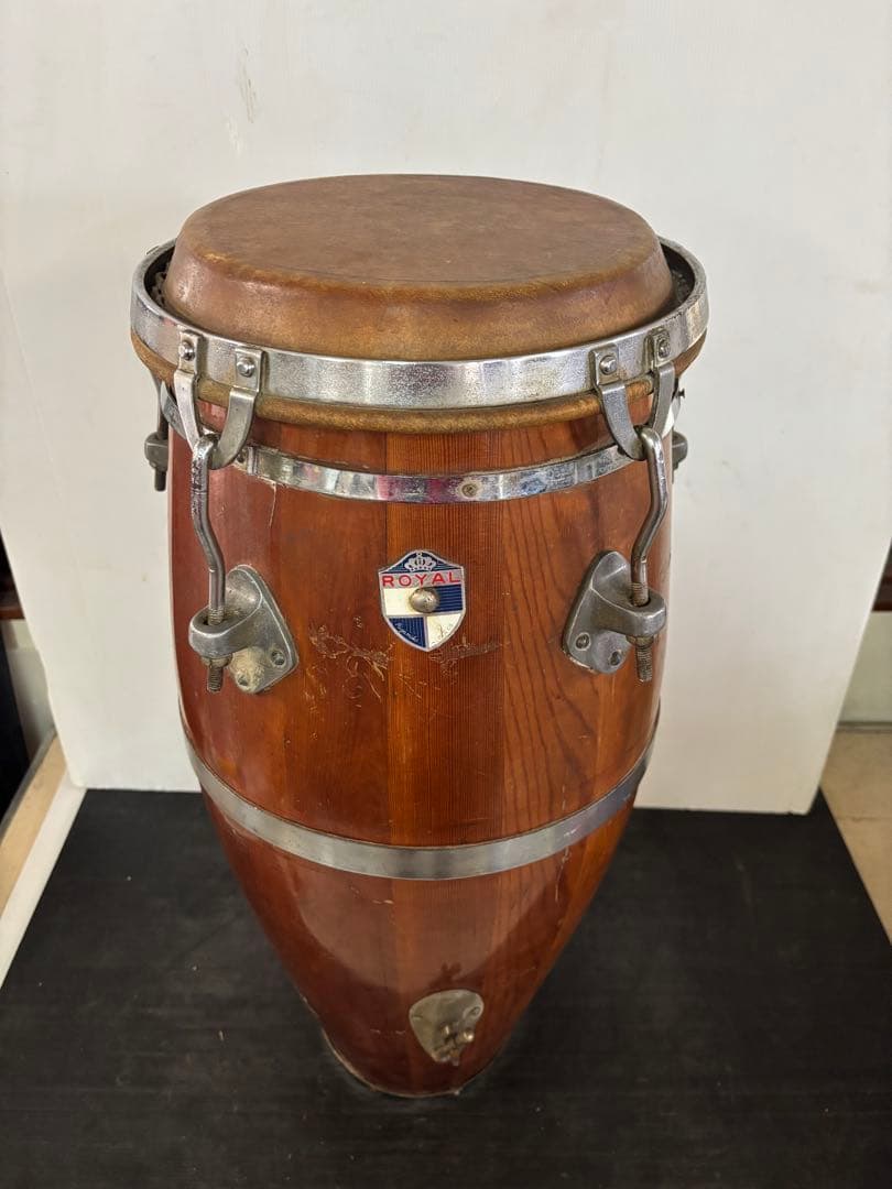 【希少‼️ヴィンテージ‼️】 コンガ 木製