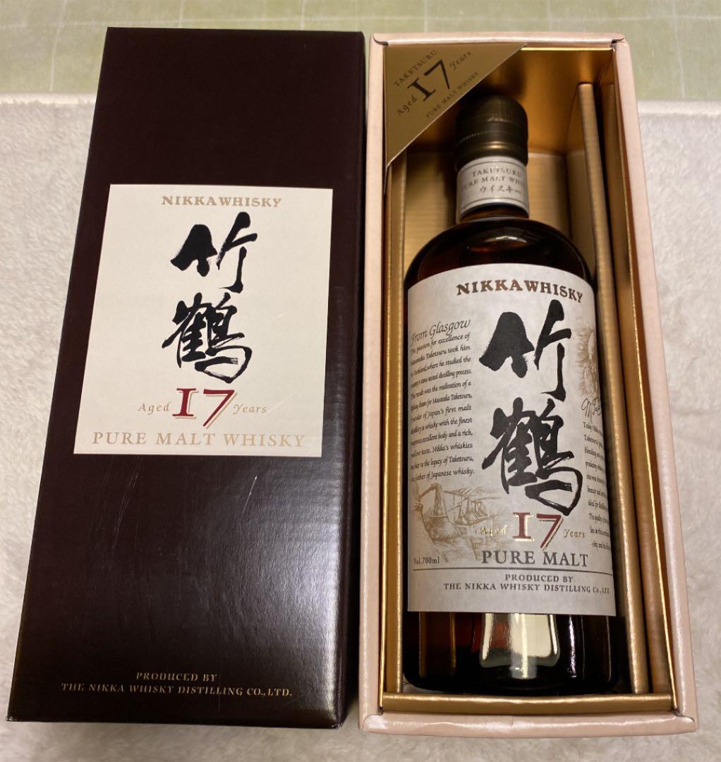 新品！箱付！旧ラベル！　竹鶴17年 700ml