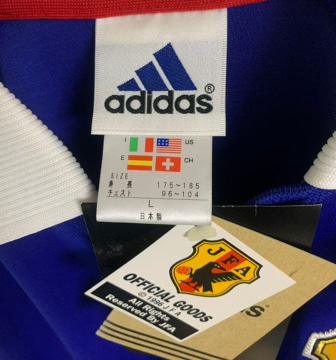 1999-2000日本代表オーセンティックユニフォーム/選手着用モデル未使用品