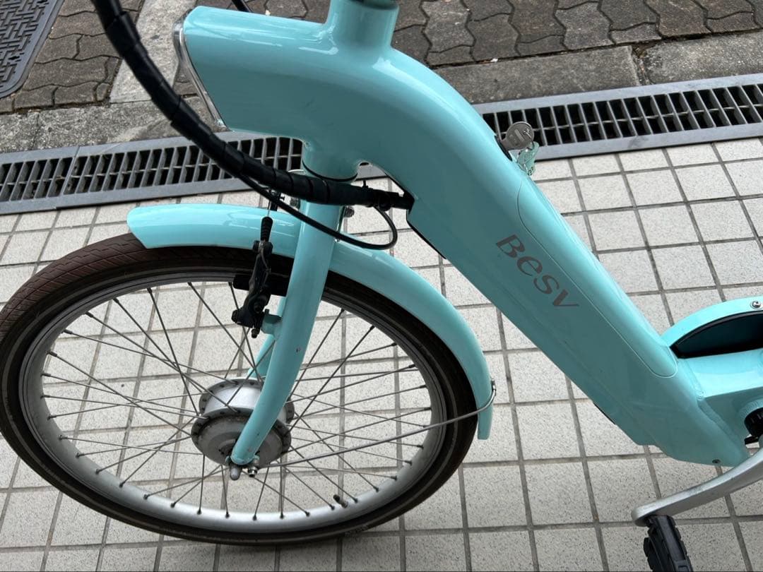 Besv 電動アシスト 24インチ バッテリー7Ah 鍵2個付き 充電器あり