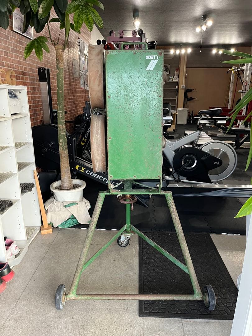 【引取歓迎】トーア製 軟式ピッチングマシン 少年野球 広島県尾道市