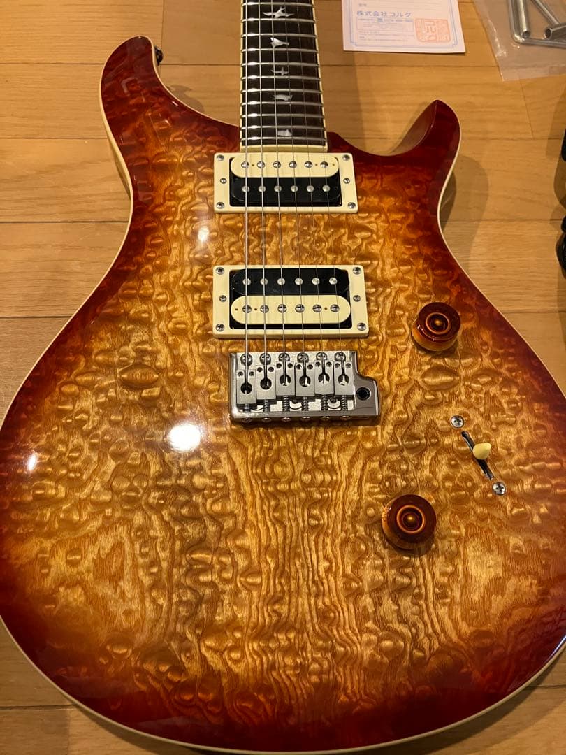 ジャンク PRS SE Custom 24 Burled Ash 送料無料