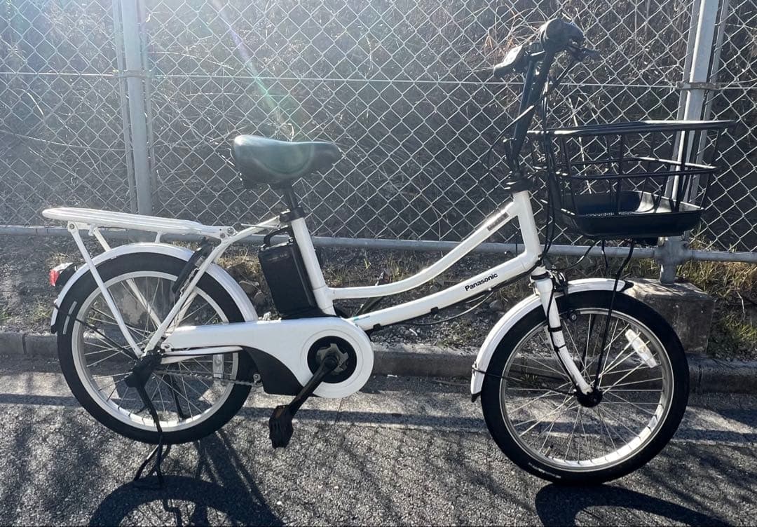 パナソニック電動アシスト自転車20インチ良いバッテリー付き関東圏配送可能
