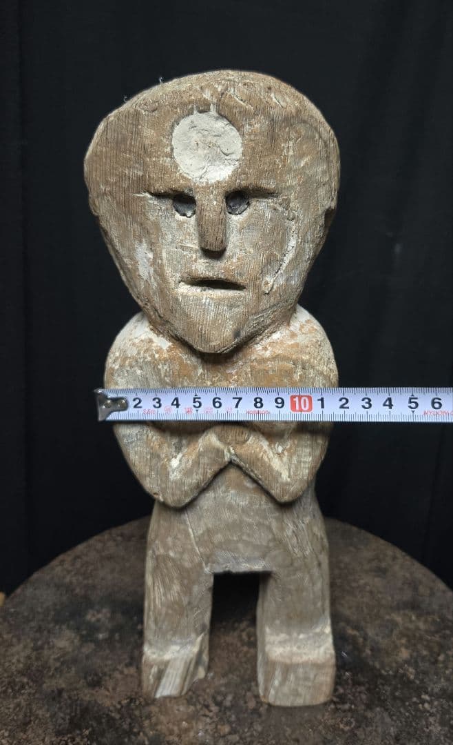 大特価！ネパール？祈りの像？彫像木彫り像プリミティブアート　プタリ？