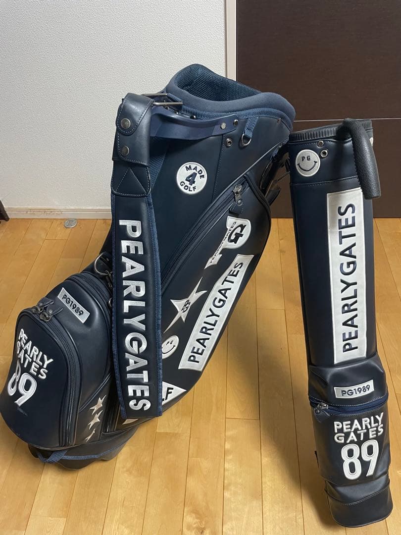 tompapa専用　PEARLY GATES キャディバッグ 親子 ネイビー