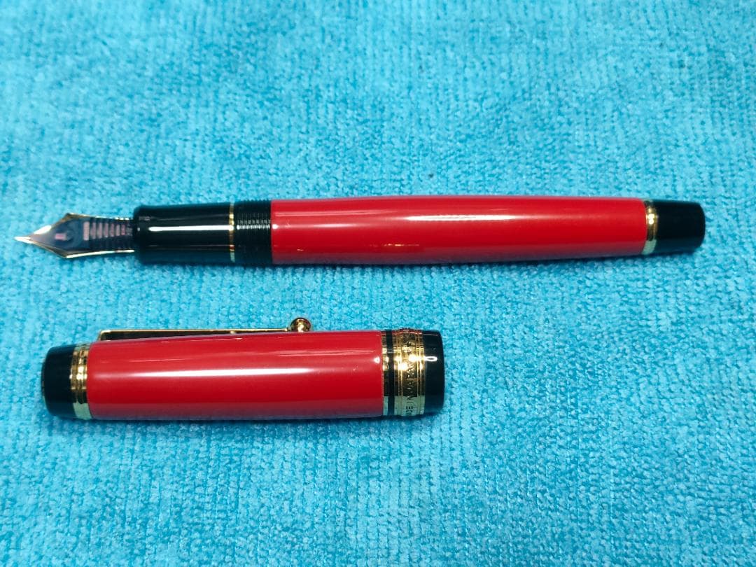 PILOT カスタム845 朱漆 細字F 万年筆