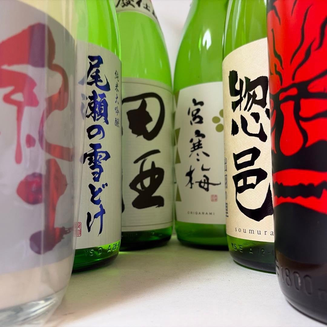 日本酒　1800㎖ 6本セット