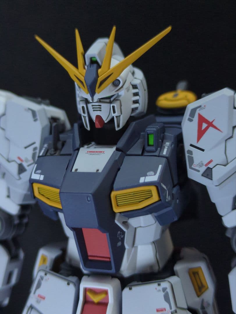 モリ リン RG ニューガンダム 全塗装完成品