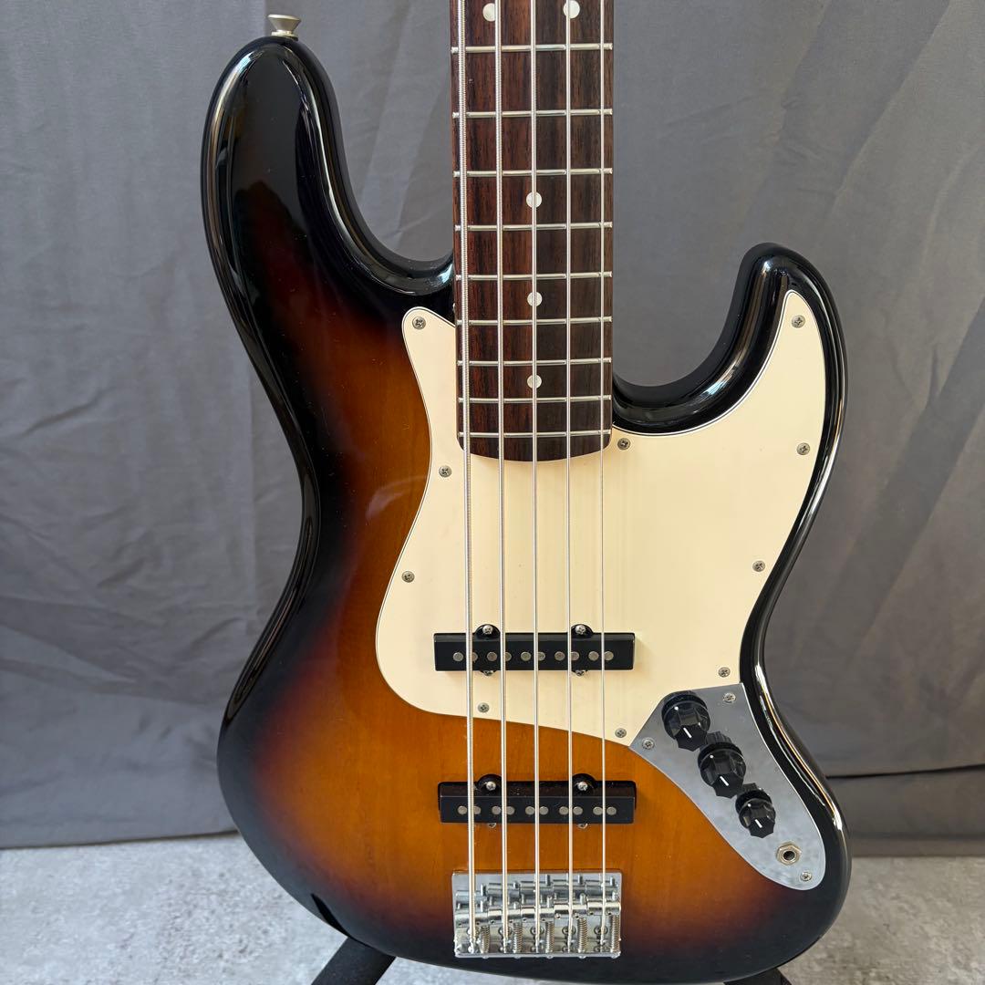 5連ペグ Squier affinity Jazz Bass V 5弦ベース