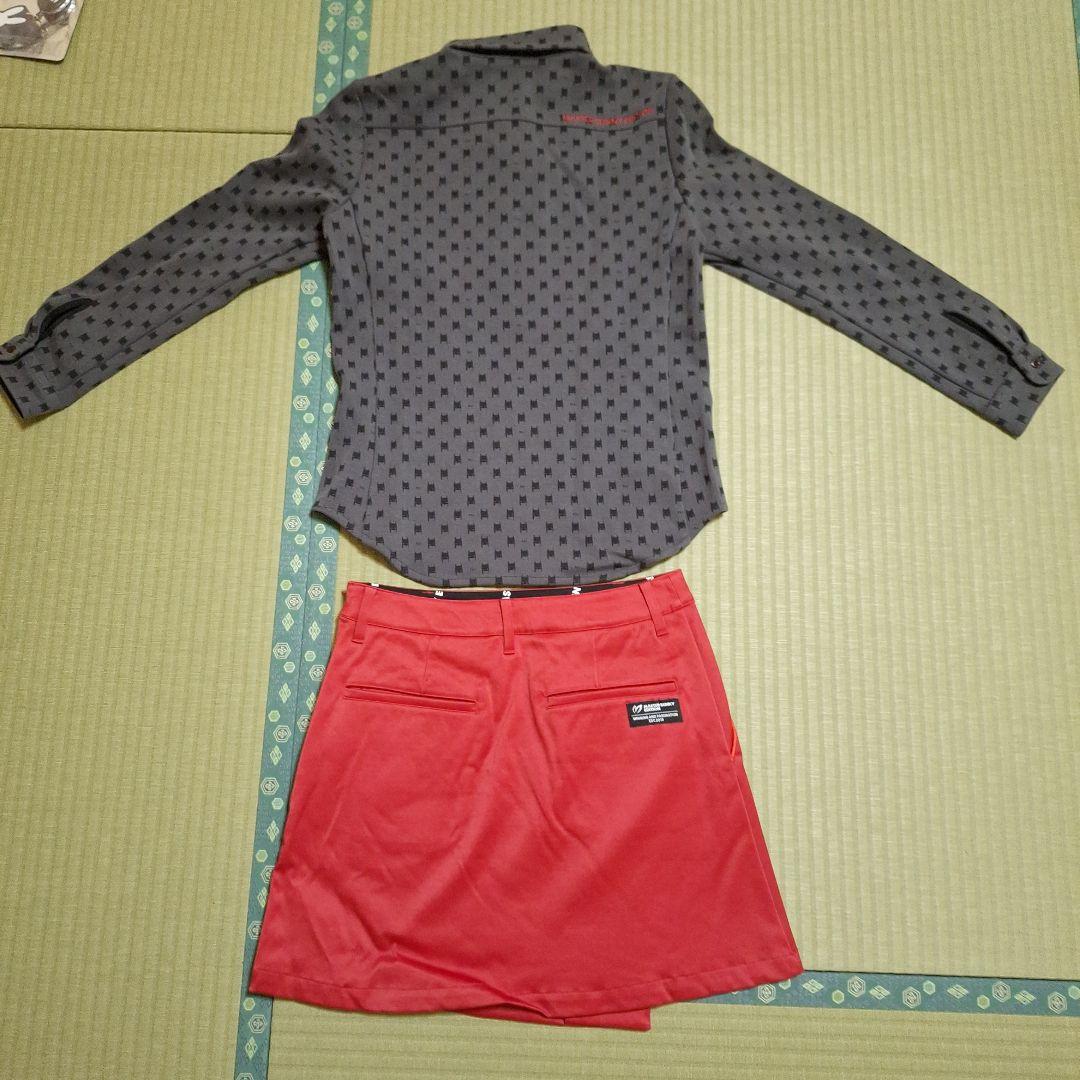 マスターバニーエディション バットマン柄 ポロシャツとスカートセット　Mサイズ