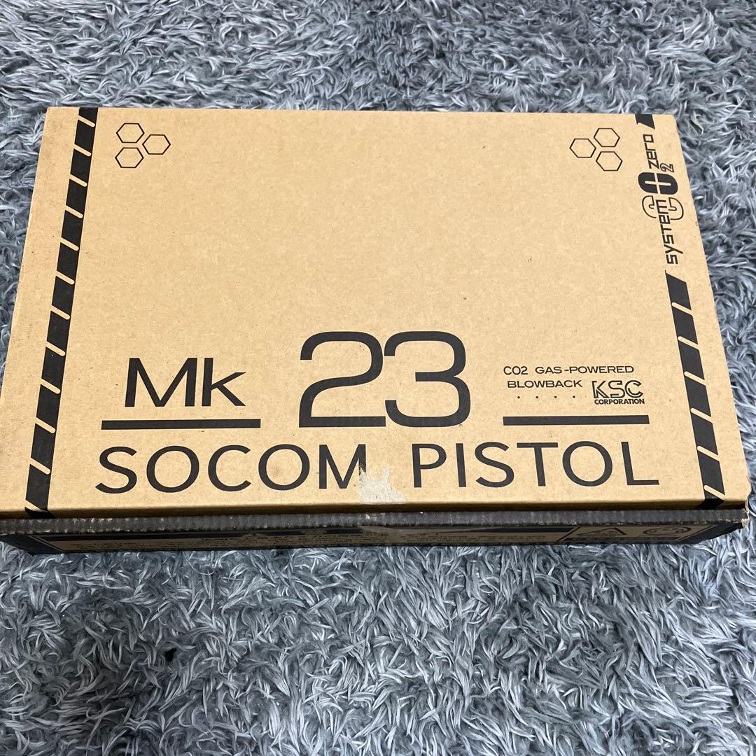 限定品　KSC CO2ガスガン Mk23 SOCOM ガンポートマスター