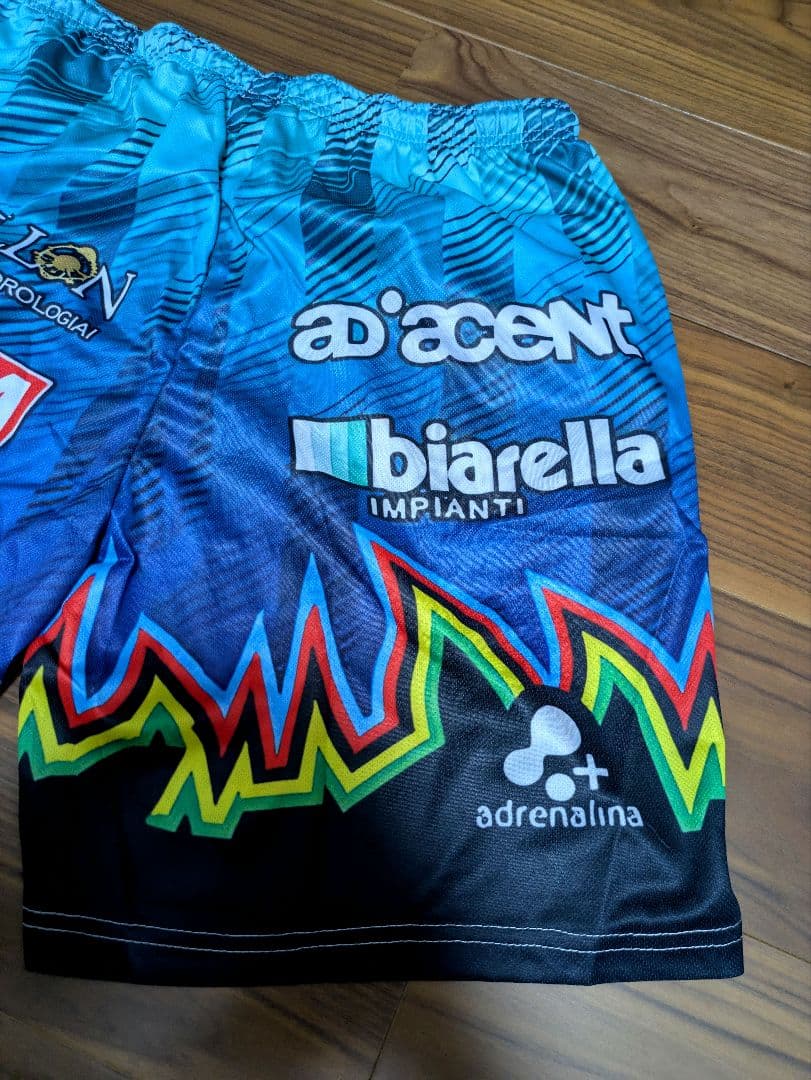 石川祐希　ペルージャ　ユニフォーム　バレーボール　ゲームパンツ　パンツ　ブルー