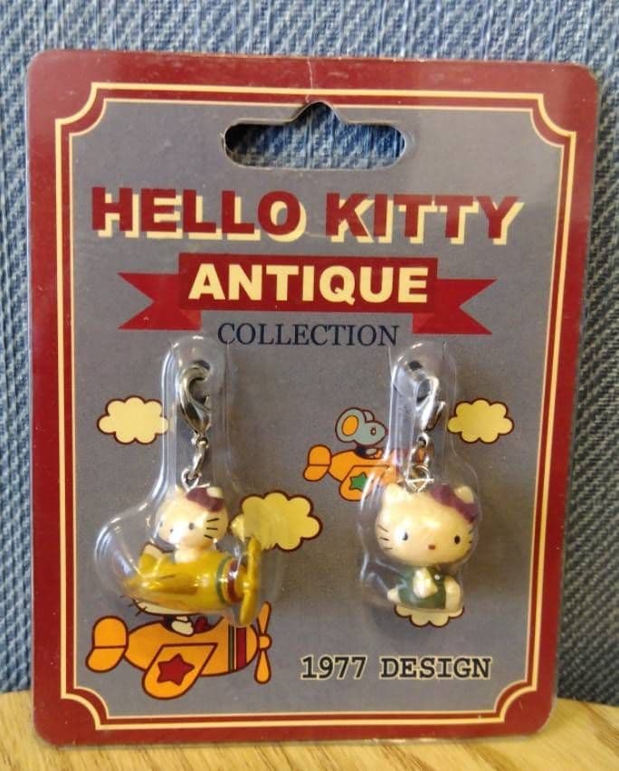 レトロ☆サンリオ ハローキティ アンティーク マスコット チャーム 当時物